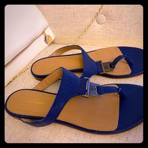 NWOT Brooks Brothers Royal Blue Flats